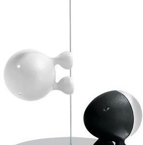 Alessi Lilliput Suola- & Pippurisirotin Musta/Valkoinen