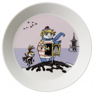 Arabia Muumit Lautanen Tuutikki Violetti 19 Cm