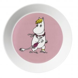 Arabia Muumit Niiskuneiti Lautanen Roosa 19 Cm