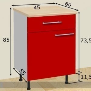 Baltest Mööbel Alakaappi 45 Cm