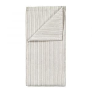 Broste Copenhagen Stribe Keittiöpyyhe Valkoinen / Sand 2-Pakkaus