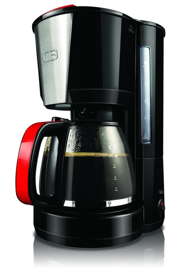 C3 Coffeetime Kahvinkeitin Musta