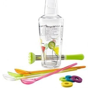 Cocktailsetti Monivärinen