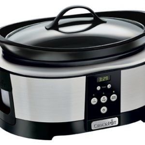 Crock Pot Haudutuspata Ajastimella Ruostumaton Teräs 5.7 L