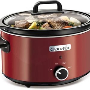 Crock Pot Haudutuspata Manuaalinen Punainen 3.5 L