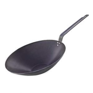 De Buyer Blue Steel Wokkipannu Ø28 Cm