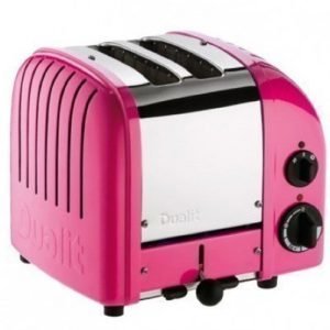 Dualit Leivänpaahdin Classic 2 viipaleelle Chilli pinkki