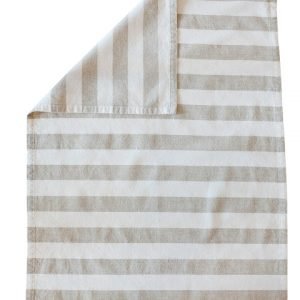 Ernst Keittiöpyyhe Raidallinen Beige 47x70 Cm