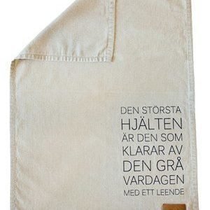 Ernst Kirchsteiger Keittiöpyyhe "Största hjälten"