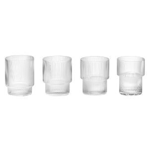 Ferm Living Ripple Lasit 4 Kpl