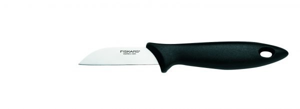 Fiskars Essential Kuorimaveitsi Ruostumaton Teräs Musta 7 Cm
