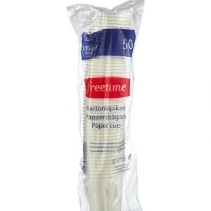 Freetime Kartonkipikari 175 Ml 50 Kpl