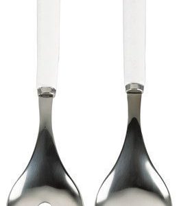 Galzone Salaattiottimet 2 osaa Metall Valkoinen 25 cm