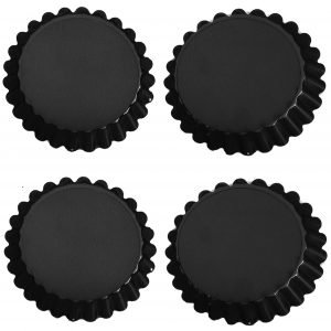 Gastromax Piirakkavuoka Musta 10 Cm 4 Kpl