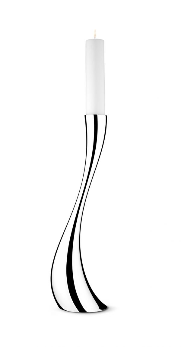 Georg Jensen Cobra Lattiakynttilänjalka Ruostumaton Teräs 60 Cm