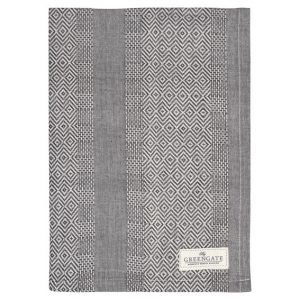 Greengate Sille Keittiöpyyhe Harmaa 50x70 Cm