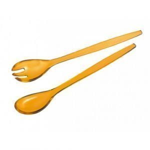 Guzzini Happy Hour Salaattiottimet Oranssi 35 Cm