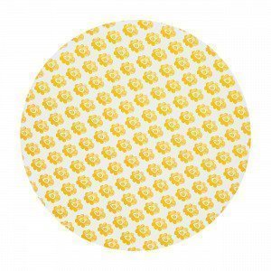 Hemtex Colette Round Placemat Pöytätabletti Keltainen 38 Cm