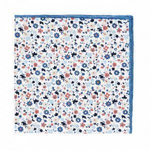 Hemtex Floral Kangaslautasliina Monivärisininen 45x45 Cm