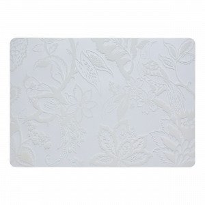 Hemtex Francine Placemat Pöytätabletti Valkoinen 30x43 Cm