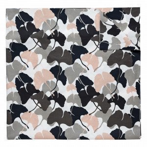 Hemtex Ginko Pöytäliina Moniväriharmaa 140x250 Cm