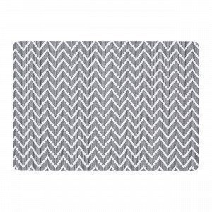 Hemtex Lagos Plastic Placemat Pöytätabletti Harmaa 30x43 Cm