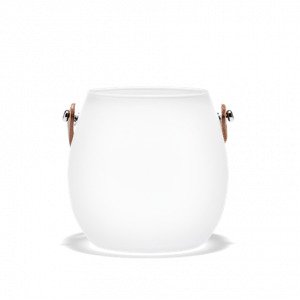 Holmegaard Design With Light Maljakko Huurteinen 10 Cm