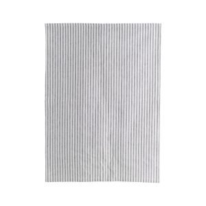 House Doctor Polly Stripe Keittiöpyyhe Valkoinen / Harmaa 70x50 Cm