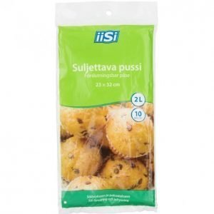 Iisi Pakastuspussi Suljettava 2 L 10 Kpl