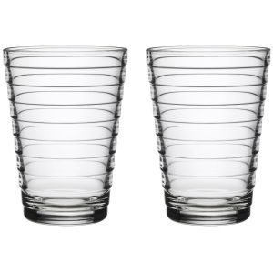 Iittala Aino Aalto Lasi Kirkas 33 Cl 2 Kpl