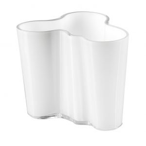 Iittala Alvar Aalto Maljakko Valkoinen 9.5 Cm