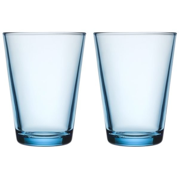 Iittala Kartio Lasi Vaaleansininen 2 Kpl