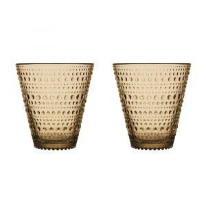 Iittala Kastehelmi Juomalasi Aavikon Hiekke 30 Cl 2-Pakkaus