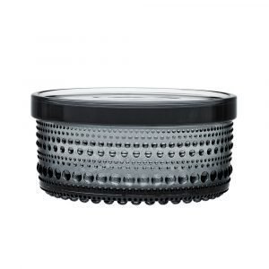Iittala Kastehelmi Purkki Harmaa 11x5