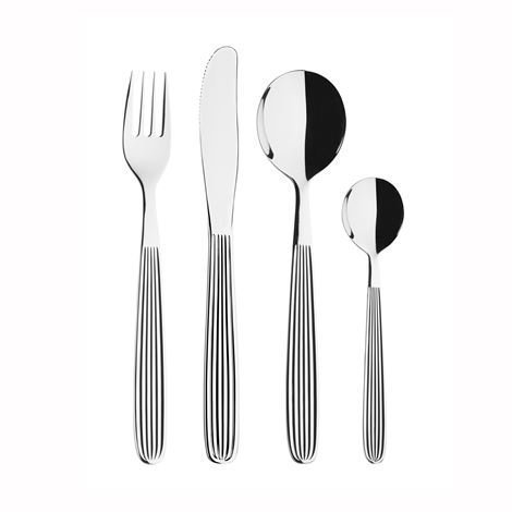 Iittala Scandia Aterimet 24 Osaa Ruostumaton Teräs