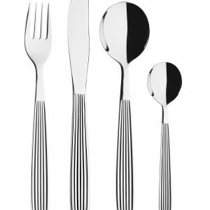 Iittala Scandia Aterinsetti Ruostumaton Teräs 24 Kpl