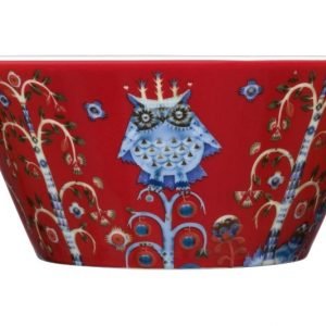 Iittala Taika Kulho Posliini Punainen 60 Cl