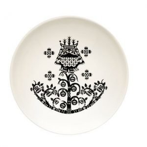Iittala Taika Syvä lautanen 20 cm musta