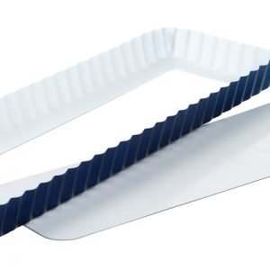 Iloleipuri Piirakkavuoka Hiiliteräs Sininen 11x35 Cm