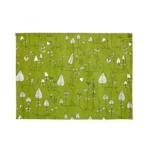 Klippan Yllefabrik Moorland Pöytätabletti Vihreä 45x35 Cm