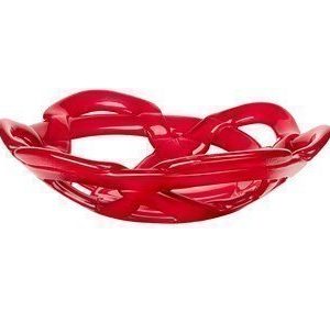Kosta Boda Basket Kulho punainen Ø 30 cm