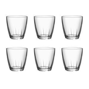 Kosta Boda Bruk Clear Tumbler Small 6-Pakkaus