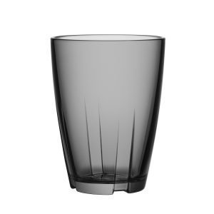 Kosta Boda Bruk Tumbler Iso Harmaa 2-Pakkaus