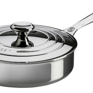 Le Creuset 3 Ply Paistokasari Ruostumaton Teräs 24 Cm
