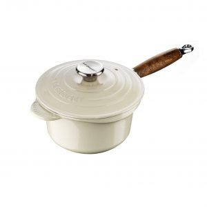 Le Creuset Kasari Puukahvalla Valurauta Creme 1.8 L