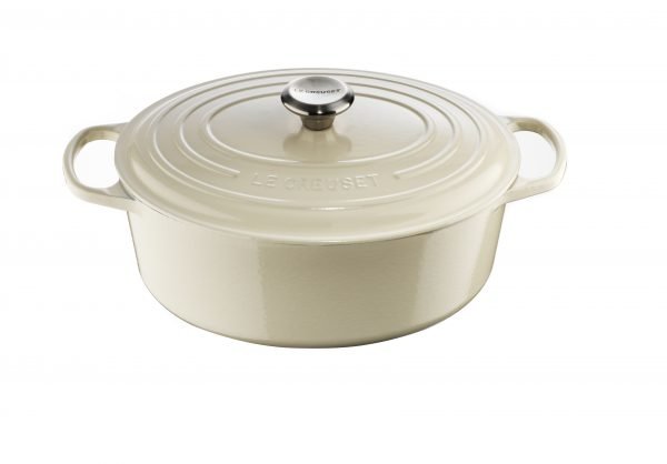 Le Creuset Signature Pata Ovaali Valurauta Creme 31 Cm 6.3 L