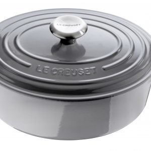 Le Creuset Signature Pata Ovaali Valurauta Mist Grey 27 Cm 4.1 L