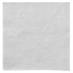 Lene Bjerre Uni Lace Servetti Cement 33x33 Cm