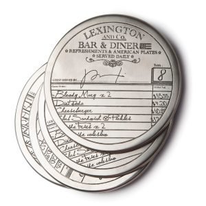 Lexington Icons Lasinalunen Messinki Hopea 10 Cm