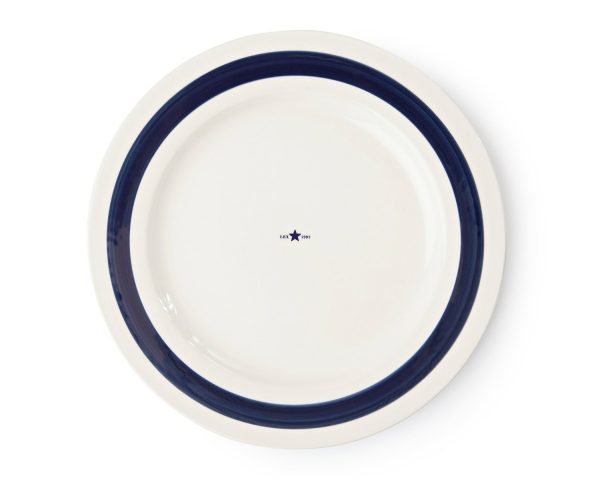 Lexington Icons Tarjoiluvati Keramiikka Sininen 35 Cm